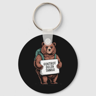 Alt National Park Resist Service Bear Foxtrots Del Key Ring