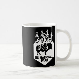 Alt Us National Park Resist Service  Coffee Mug