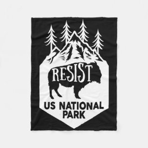Alt Us National Park Resist Service Fleece Blanket