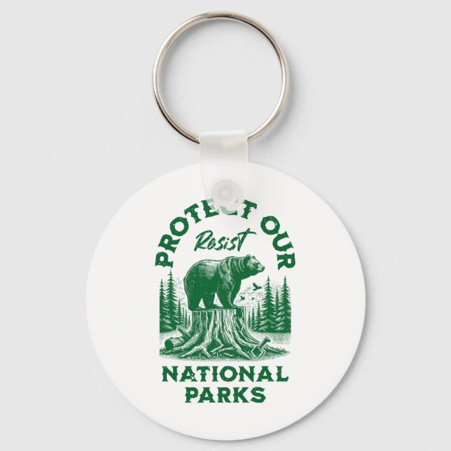 Alt Us National Park Resist Service  Key Ring (Front)