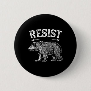 Alt Us National Park Resist Service T Shirt Bear V 6 Cm Round Badge