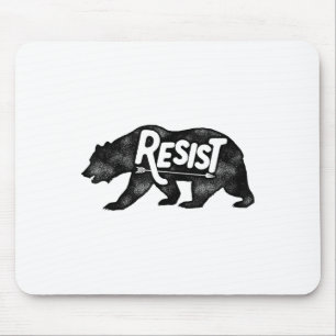 Alt Us National Park Resist Service T Shirt Bear V Mouse Pad