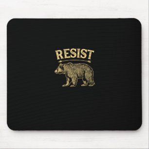 Alt Us National Park Resist Service T Shirt Bear V Mouse Pad