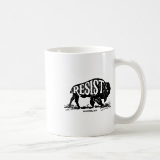Alt Us National Park Resist Service T Shirt Bison  Coffee Mug