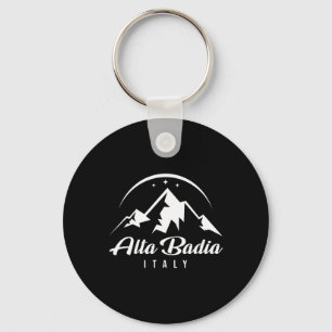 Alta Badia Italy Ski Resort Skiing Snowboarding So Key Ring