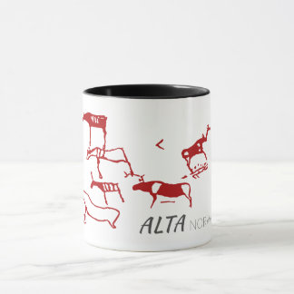 Alta, Norway (rock carving) Mug