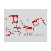 Alta, Norway (rock carving)