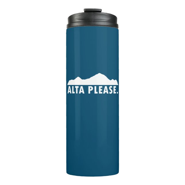 Alta Please Thermal Tumbler (Front)