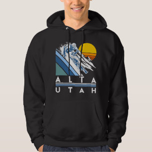 Alta Utah Retro Ski Hoodie