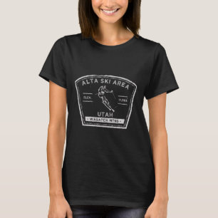 Alta Utah Snow Skiing T-Shirt