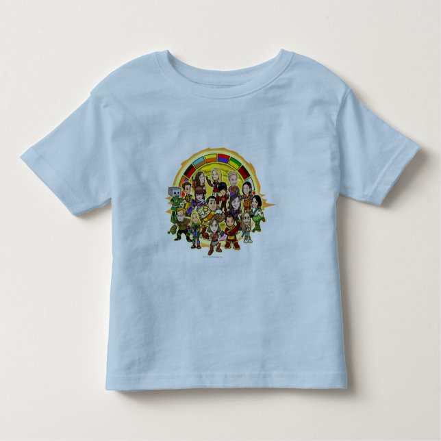 Altador Cup Staff Group Toddler T-Shirt (Front)