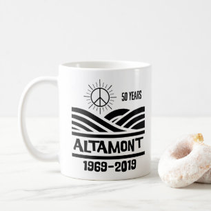 Altamont Speedway 1969-2019 50th Anniversary Coffee Mug