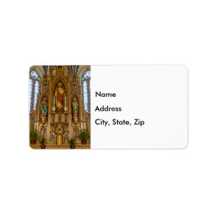 Altar At St Peter Address Labels