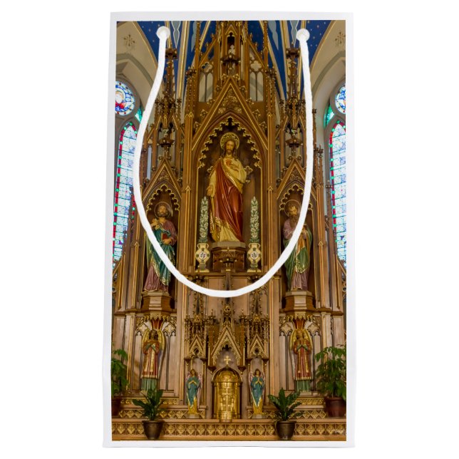 Altar At St Peter Small Gift Bag (Front)