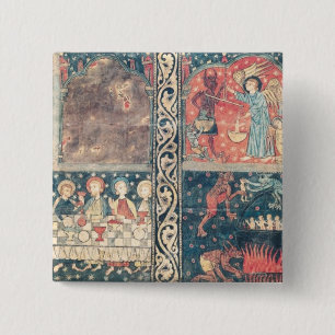 Altar frontal of St. Michael 15 Cm Square Badge