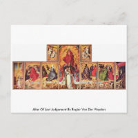 Altar Of Last Judgement By Rogier Van Der Weyden