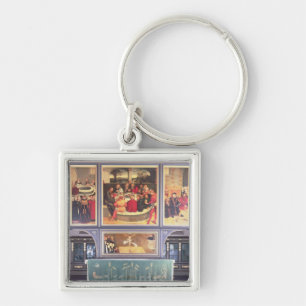 Altar with a Triptych depicting Key Ring