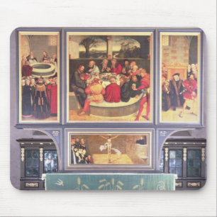 Altar with a Triptych depicting Mouse Pad