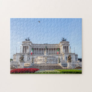 Altare della Patria at early morning - Rome, Italy Jigsaw Puzzle