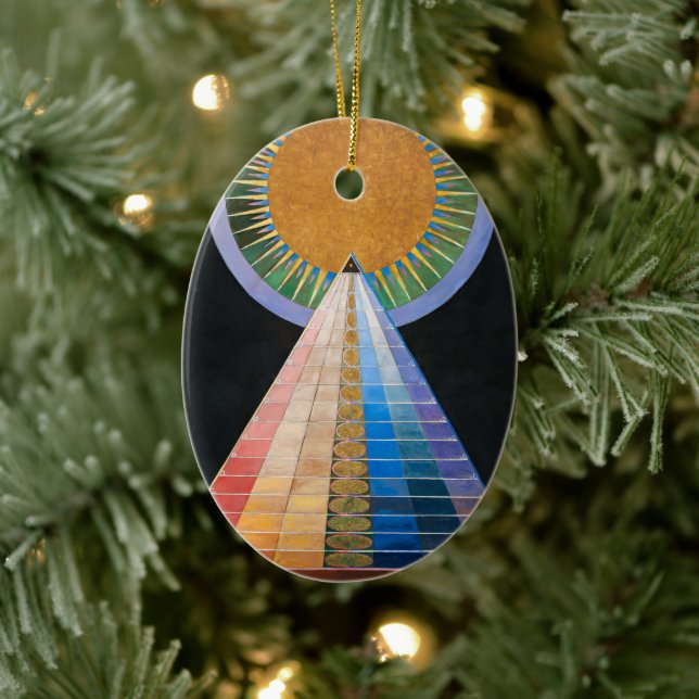 Altarpiece 1 | Hilma af Klint | Ceramic Ornament (Tree)
