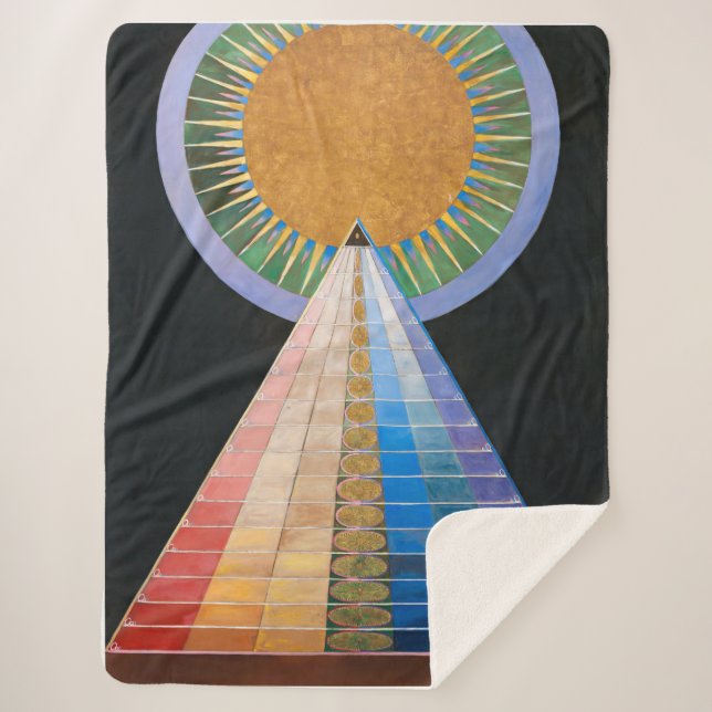 Altarpiece 1 | Hilma af Klint | Sherpa Blanket (Front)