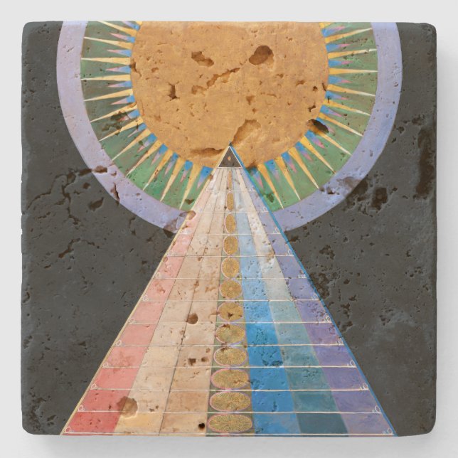 Altarpiece 1 | Hilma af Klint | Stone Coaster (Front)