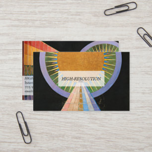 Altarpiece, Group X, No.1 by Hilma af Klint Business Card