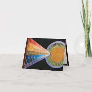 Altarpiece, Group X, No.1 by Hilma af Klint Card