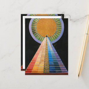 Altarpiece, Group X, No.1 by Hilma af Klint Postcard
