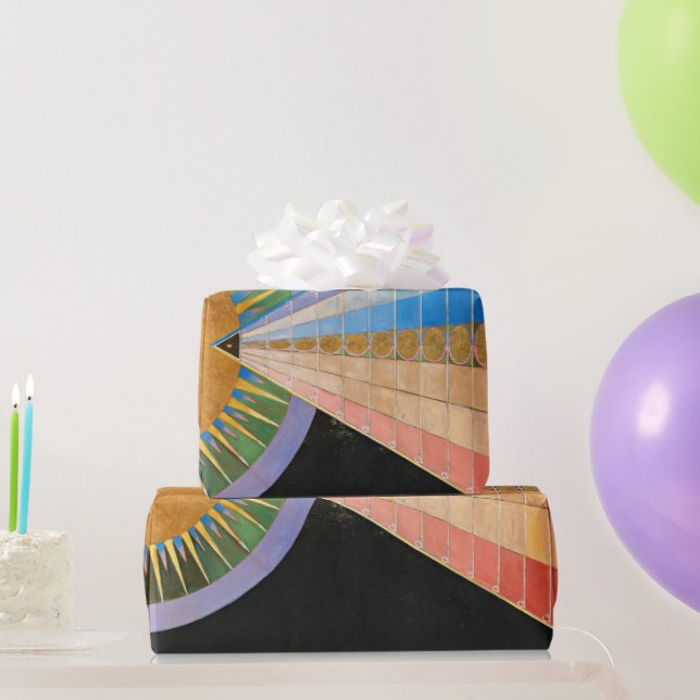 Altarpiece, Group X, No.1 by Hilma af Klint Wrapping Paper (Party Gifts)