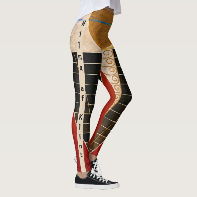 Altarpiece, Group X, No.2 by Hilma af Klint Leggings (Right)
