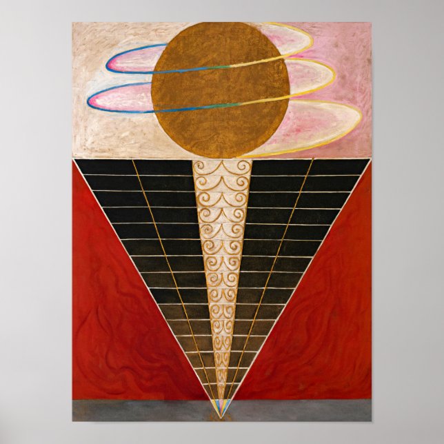 Altarpiece, Group X, No.2 by Hilma af Klint Poster (Front)