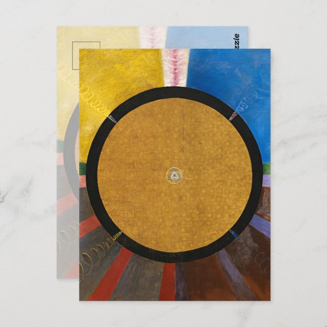 Altarpiece, Group X, No.3 by Hilma af Klint Postcard (Front/Back)