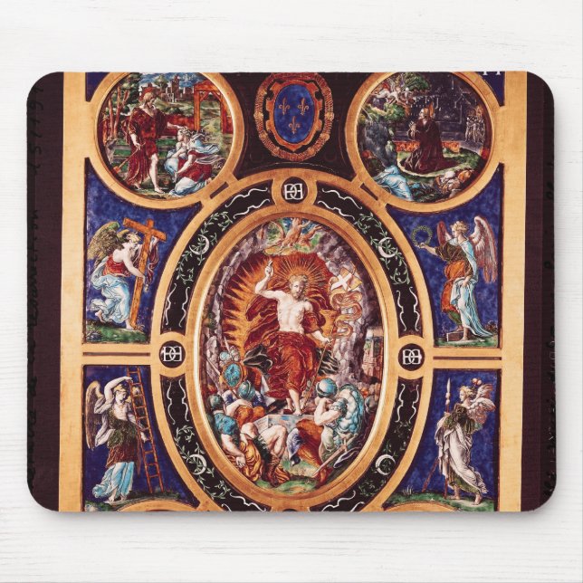 Altarpiece of Sainte-Chapelle Mouse Pad (Front)