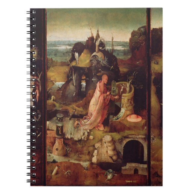 Altarpiece of the Hermits (oil on panel) Notebook (Front)