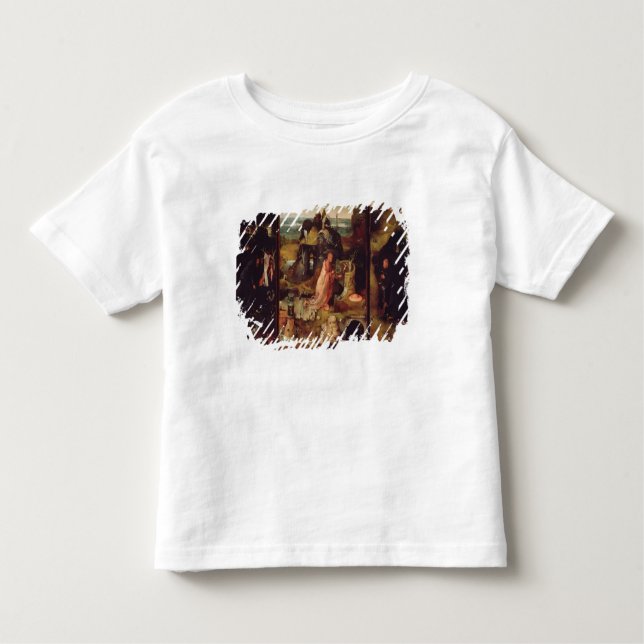 Altarpiece of the Hermits (oil on panel) Toddler T-Shirt (Front)