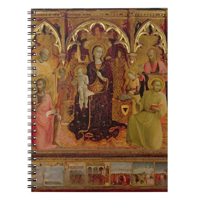 Altarpiece of the Madonna of the Snow, c.1430-32 ( Notebook (Front)