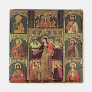 Altarpiece of the Virgin of the Rosary, c.1500 Magnet