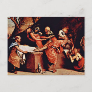 Altarpolyptychon Of San Bartolomeo In Bergamo Pred Postcard
