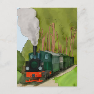 Alte Eisenbahn Postcard