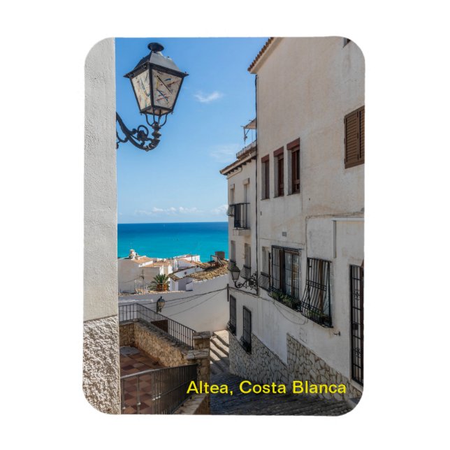  Altea, Cost Blanca, Spain Magnet (Vertical)