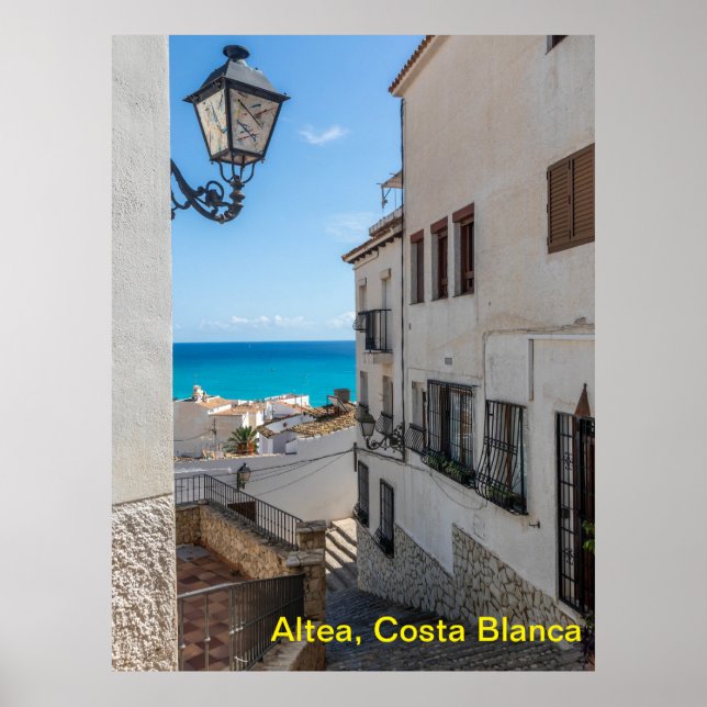  Altea, Cost Blanca, Spain Poster (Front)
