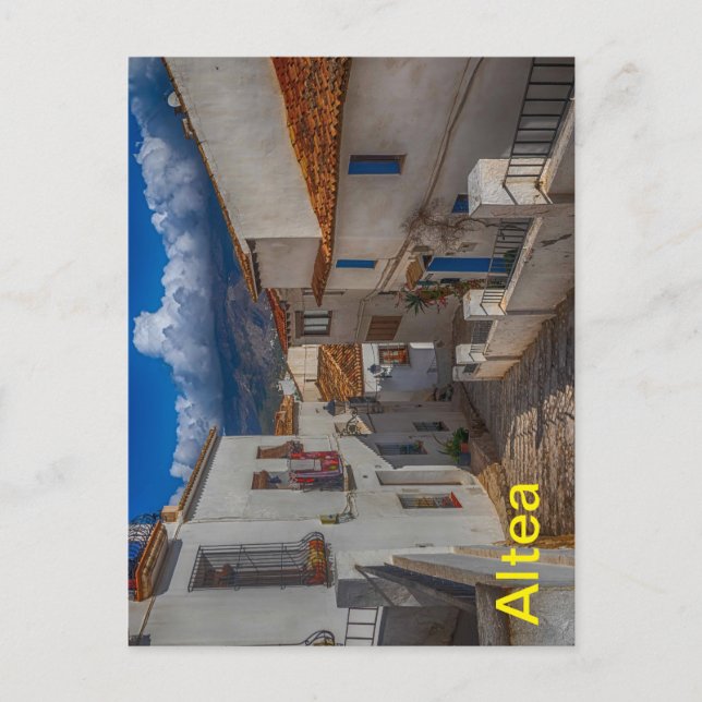 Altea, Costa Blanca, Spain Postcard (Front)