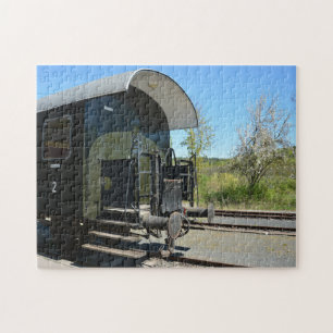 Alter Eisenbahnwagen Jigsaw Puzzle