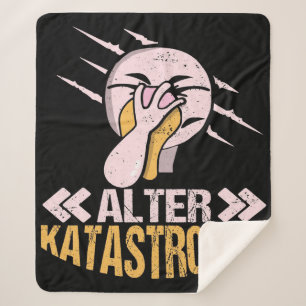 Alter Katastrophe Flamingo Gifts Owner Flamingo Sherpa Blanket