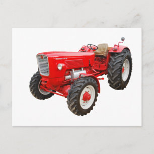 Alter Traktor Güldner G 75 AS Postcard