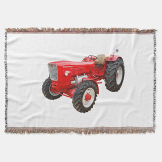 Alter Traktor Güldner G 75 AS Throw Blanket