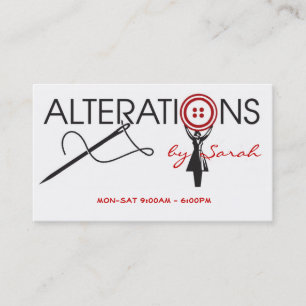 Alteration, Fashion, Business Card