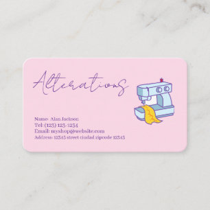 Alterations Business Card