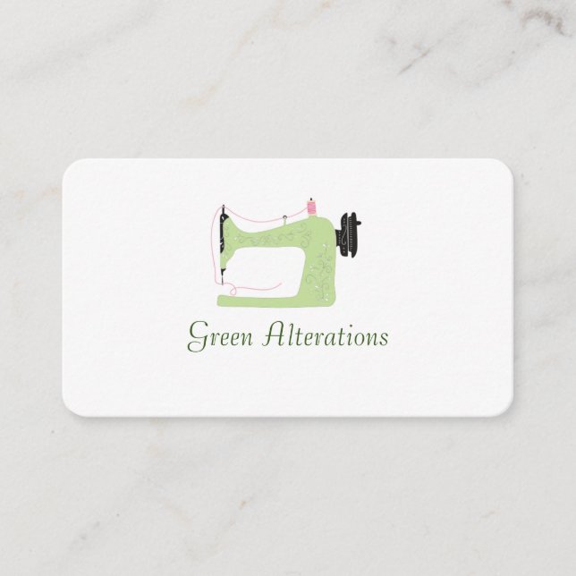 Alterations Business Card (Front)